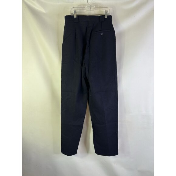Vintage 90s Wool Pleated High Rise Dress Pants Slacks Money Classy - Picture 3 of 6
